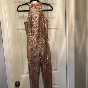 Sequins jumpsuit. Size small and never worn